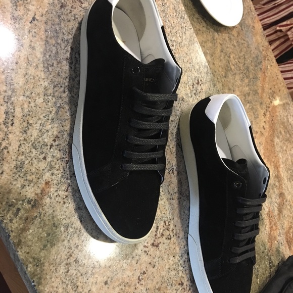Saint Lauren leather low top sneakers - Picture 2 of 8